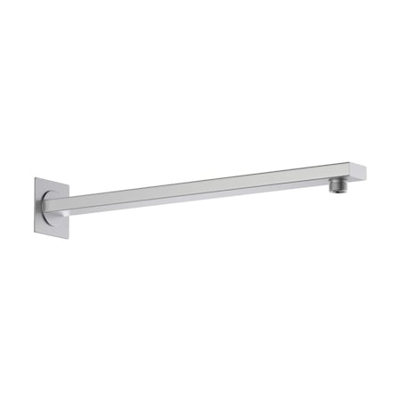 Kibi Cube 16 Wall Mounted Shower Arm - Brushed Nickel SA1602BN